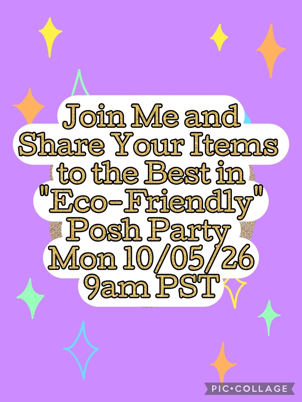 Eco-Friendly Posh Party Invite